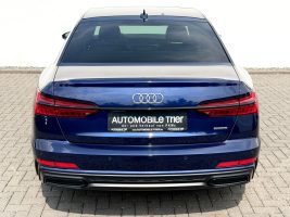 Audi A6 Limo 55 TFSI quattro S line Sport Plus Paket in Blau als Limousine - Fahrzeugfoto 6