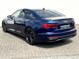 Audi A6 Limo 55 TFSI quattro S line Sport Plus Paket in Blau als Limousine - Fahrzeugfoto 7