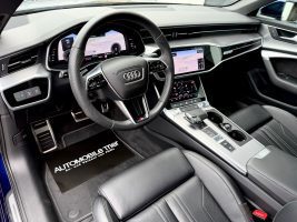 Audi A6 Limo 55 TFSI quattro S line Sport Plus Paket in Blau als Limousine - Fahrzeugfoto 14