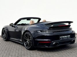 Porsche 911 Turbo S Cabriolet/LIFT/KERAMIK/BOSE/GARANTIE in Schwarz als Cabrio/Roadster - Fahrzeugfoto 7