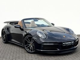 Porsche 911 Turbo S Cabriolet/LIFT/KERAMIK/BOSE/GARANTIE in Schwarz als Cabrio/Roadster - Fahrzeugfoto 3