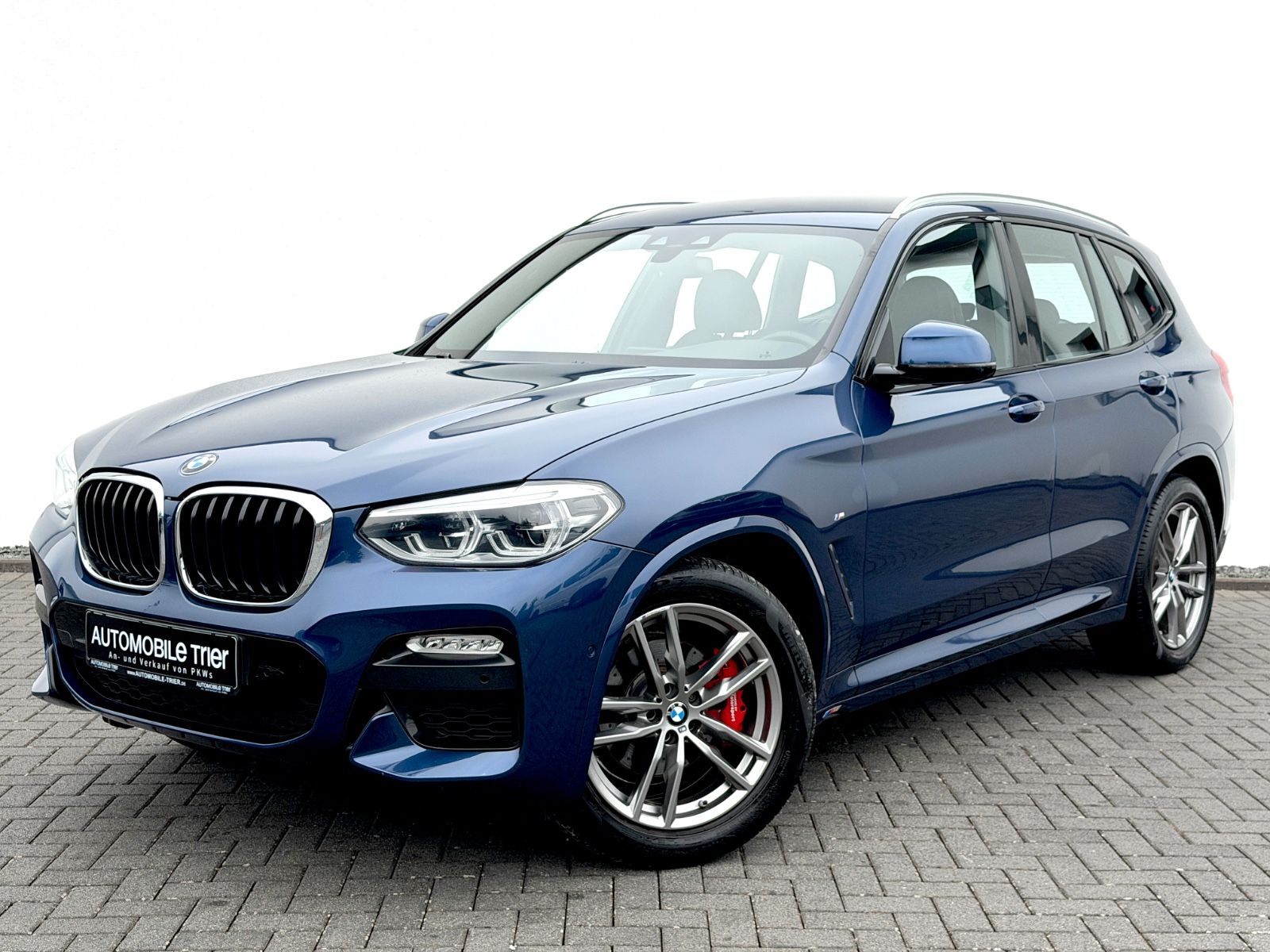 BMW X3 xDrive 20d M Sport Paket /NAVI/LED/CAM/GARANT in Blau als SUV/Geländewagen/Pickup - Fahrzeugfoto 1
