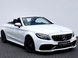 Mercedes-Benz C 63 AMG Cabrio /LED/ACC/HUD/BURM/CAM/GARANTIE/ in Weiß als Cabrio/Roadster - Fahrzeugfoto 3