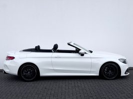Mercedes-Benz C 63 AMG Cabrio /LED/ACC/HUD/BURM/CAM/GARANTIE/ in Weiß als Cabrio/Roadster - Fahrzeugfoto 4