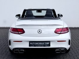Mercedes-Benz C 63 AMG Cabrio /LED/ACC/HUD/BURM/CAM/GARANTIE/ in Weiß als Cabrio/Roadster - Fahrzeugfoto 6