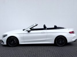 Mercedes-Benz C 63 AMG Cabrio /LED/ACC/HUD/BURM/CAM/GARANTIE/ in Weiß als Cabrio/Roadster - Fahrzeugfoto 8