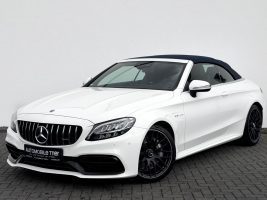 Mercedes-Benz C 63 AMG Cabrio /LED/ACC/HUD/BURM/CAM/GARANTIE/ in Weiß als Cabrio/Roadster - Fahrzeugfoto 21