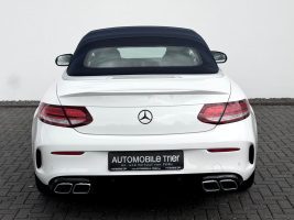 Mercedes-Benz C 63 AMG Cabrio /LED/ACC/HUD/BURM/CAM/GARANTIE/ in Weiß als Cabrio/Roadster - Fahrzeugfoto 23