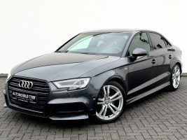 Audi A3 Limousine 35 TDI S line Sport Plus Paket in Grau - Fahrzeugfoto 1