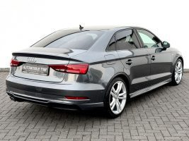 Audi A3 Limousine 35 TDI S line Sport Plus Paket in Grau - Fahrzeugfoto 5
