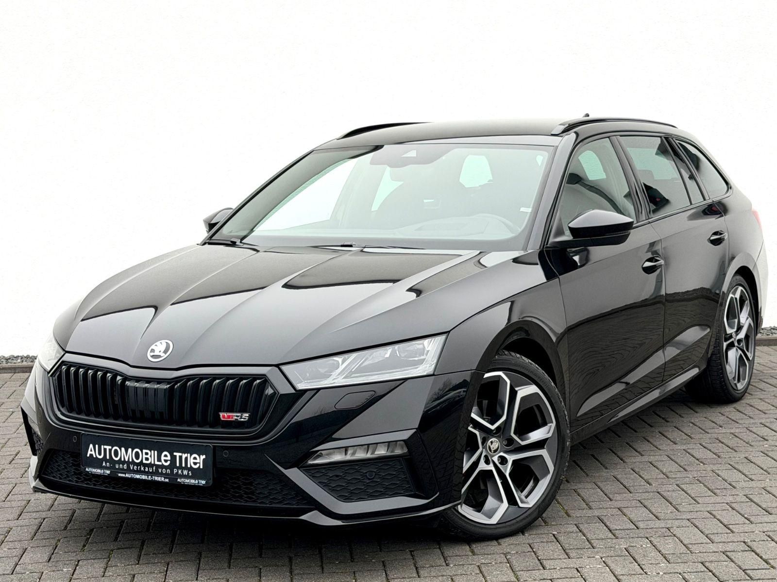 Skoda Octavia Combi RS 2.0 TDI DSG 4x4 // GARANTIE // in Schwarz als Kombi - Fahrzeugfoto 1