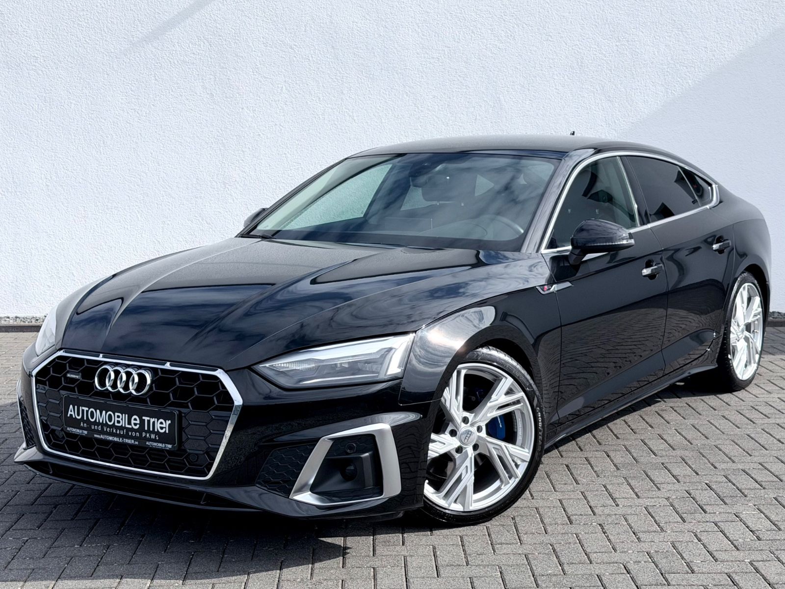 Audi A5 Sportback 45 TFSI quattro S line /LED/ACC/CAM in Schwarz als Limousine - Fahrzeugfoto 1