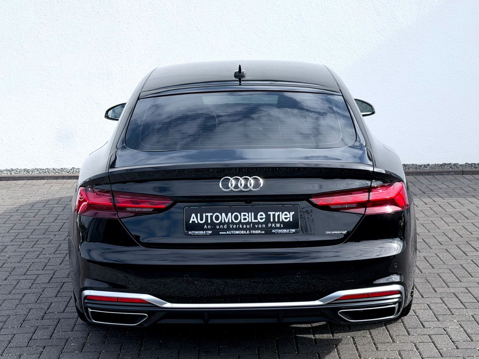 Audi A5 Sportback 45 TFSI quattro S line /LED/ACC/CAM - Bild 6 Audi A5 Sportback 45 TFSI quattro S line /LED/ACC/CAM in Schwarz als Limousine - Fahrzeugfoto 6