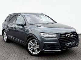 Audi Q7 3.0 TDI quattro S line Sport Plus //1.HAND// in Grau als SUV/Geländewagen/Pickup - Fahrzeugfoto 3