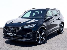 Seat Tarraco FR 2.0 TDI DSG 4Drive/LED/ACC/AHK/360CAM in Schwarz als SUV/Geländewagen/Pickup - Fahrzeugfoto 1