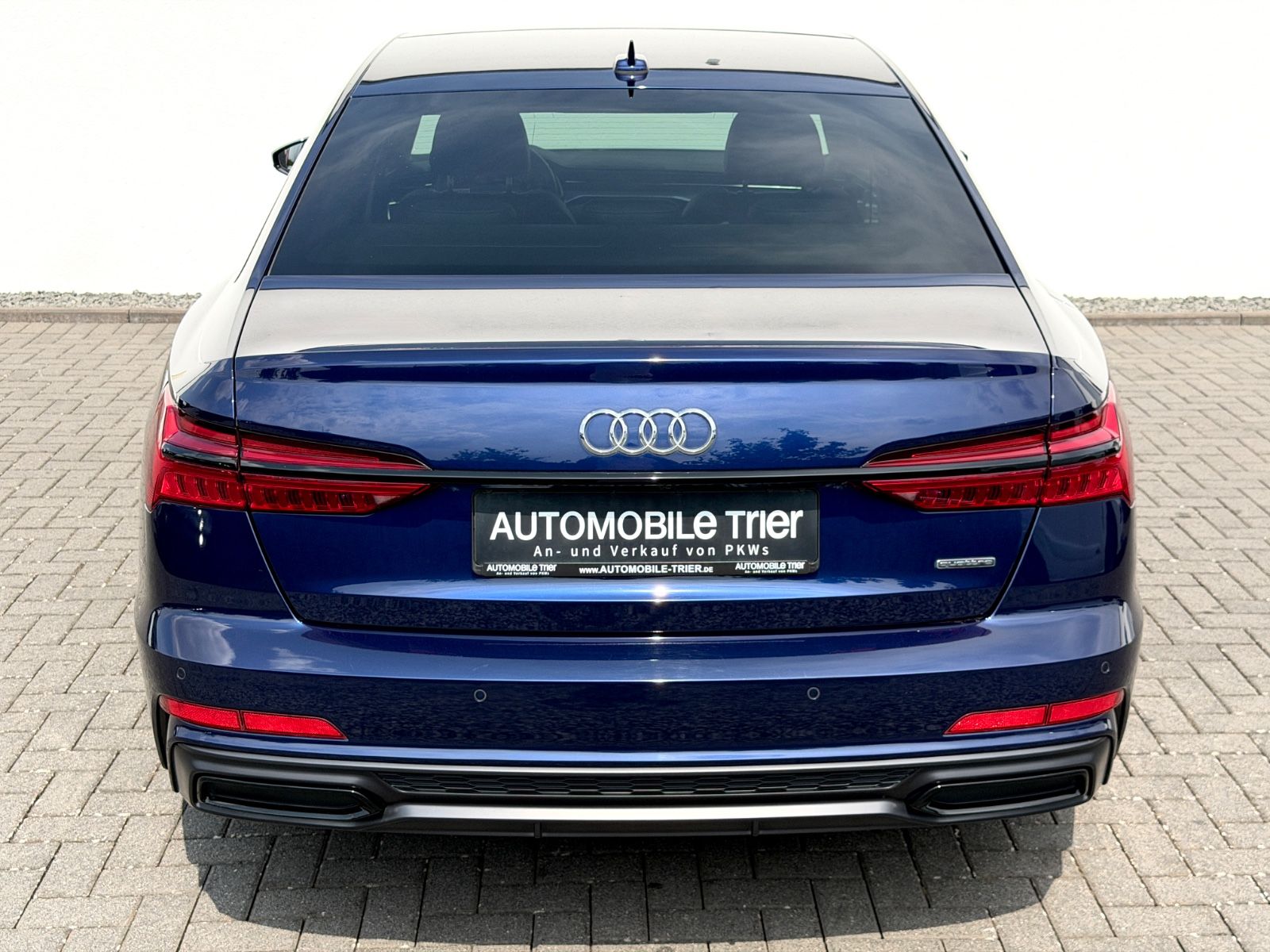 Audi A6 Limo 55 TFSI quattro S line Sport Plus Paket - Bild 6 Audi A6 Limo 55 TFSI quattro S line Sport Plus Paket in NAVARRABLAU als Limousine - Fahrzeugfoto 6