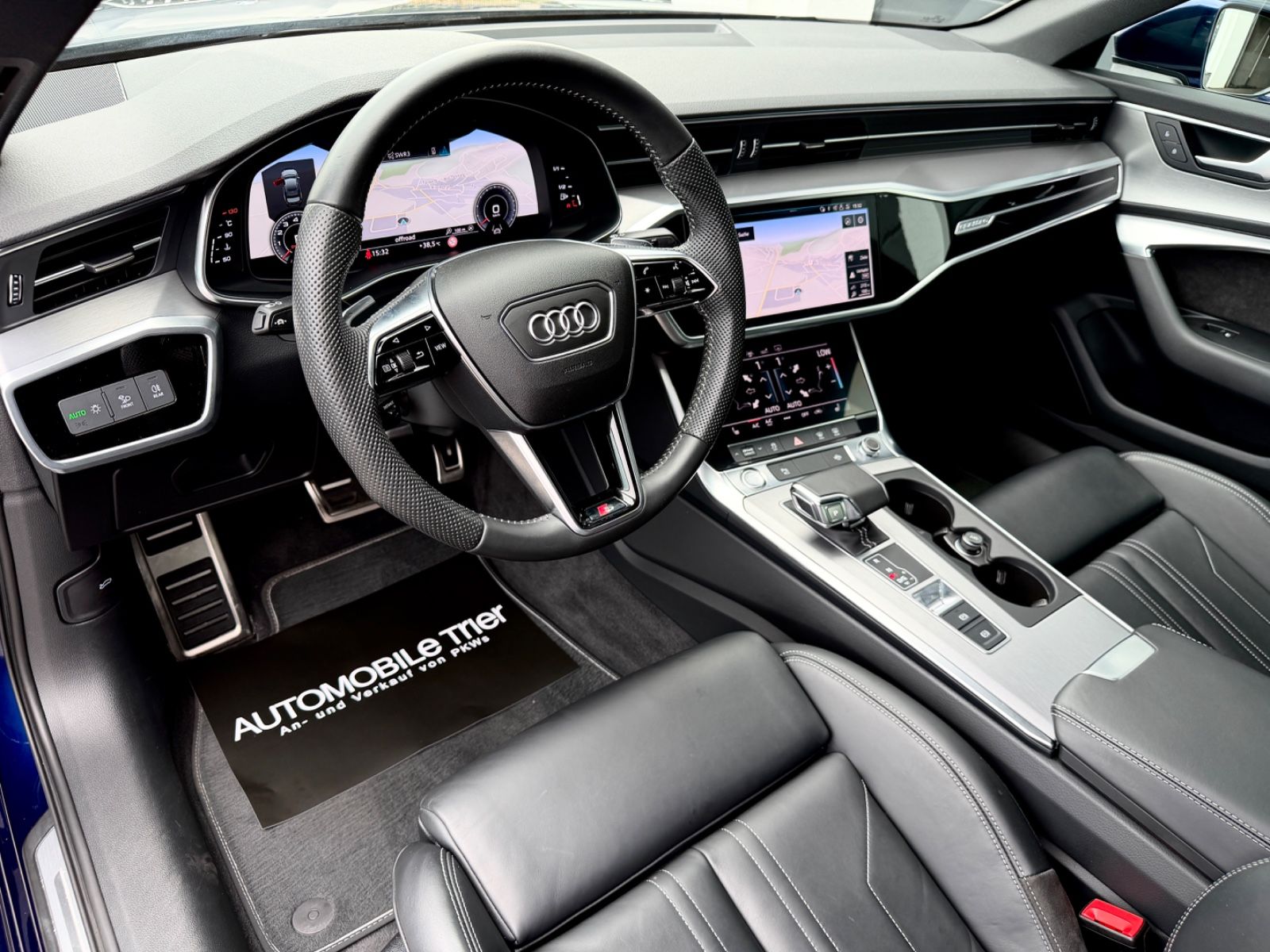 Audi A6 Limo 55 TFSI quattro S line Sport Plus Paket - Bild 14 Audi A6 Limo 55 TFSI quattro S line Sport Plus Paket in NAVARRABLAU als Limousine - Fahrzeugfoto 14