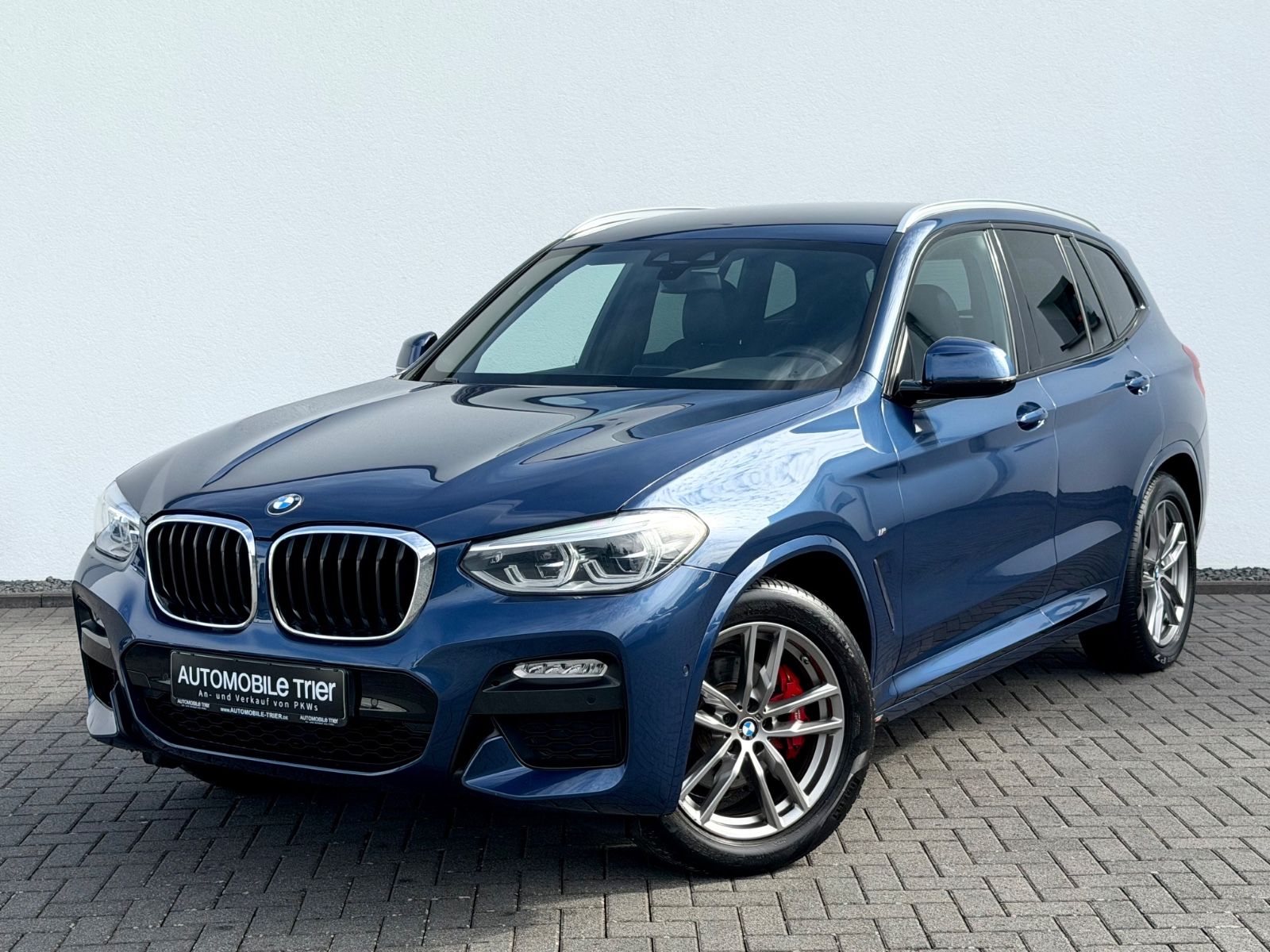 BMW X3 xDrive 20d M Sport Paket /NAVI/LED/CAM/GARANT in Blau als SUV/Geländewagen/Pickup - Fahrzeugfoto 1