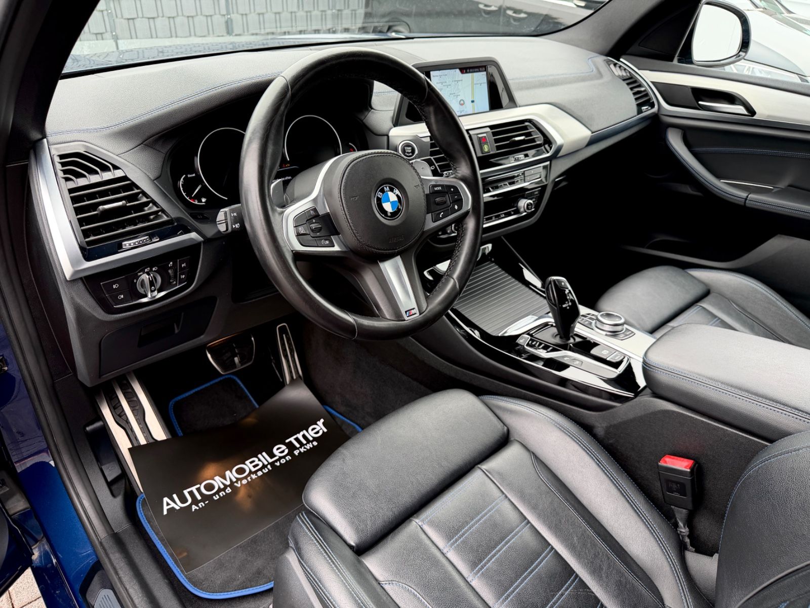 BMW X3 xDrive 20d M Sport Paket /NAVI/LED/CAM/GARANT - Bild 10 BMW X3 xDrive 20d M Sport Paket /NAVI/LED/CAM/GARANT in PHYTONICBLAU als SUV/Geländewagen/Pickup - Fahrzeugfoto 10
