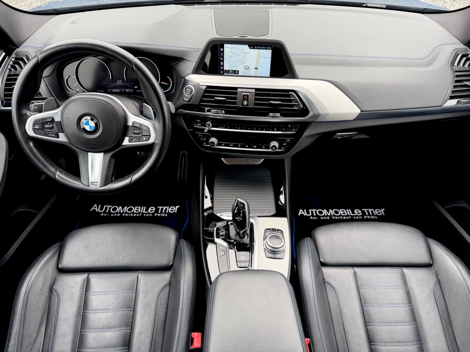 BMW X3 xDrive 20d M Sport Paket /NAVI/LED/CAM/GARANT - Bild 11 BMW X3 xDrive 20d M Sport Paket /NAVI/LED/CAM/GARANT in PHYTONICBLAU als SUV/Geländewagen/Pickup - Fahrzeugfoto 11