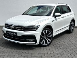 Volkswagen Tiguan R line 2.0 TSI DSG 4Motion /LED/ACC/AHK/ in Weiß als SUV/Geländewagen/Pickup - Fahrzeugfoto 1