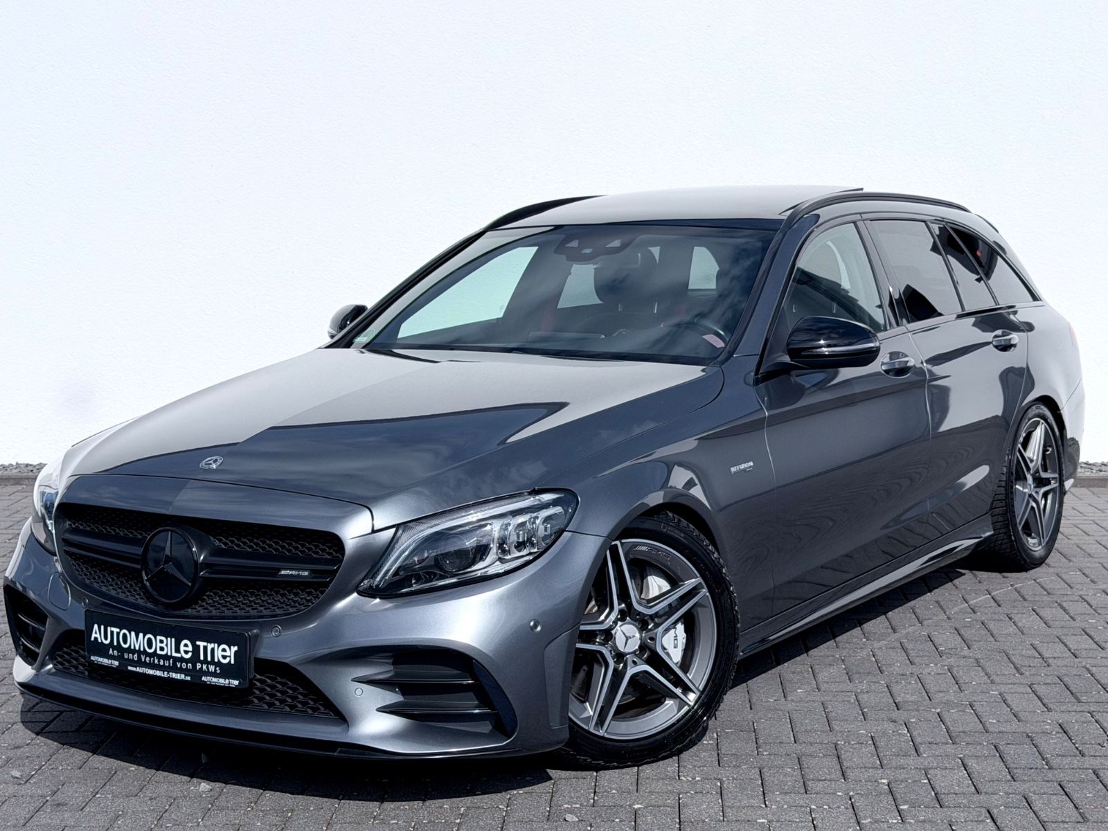 Mercedes-Benz C 43 AMG 4Matic /PANO/LED/ACC/CAM/GARANTIE/ in Grau als Kombi - Fahrzeugfoto 1