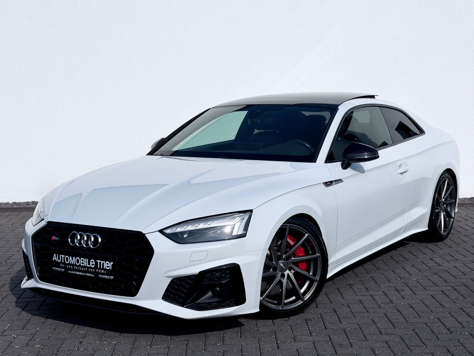 Audi S5 Coupe 3.0 TDI quattro /LED/ACC/PANO/B&O/CAM/ in Weiß als Sportwagen/Coupé - Fahrzeugfoto 1