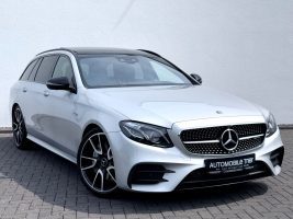 Mercedes-Benz E 43 AMG 4Matic /PANO/LED/360°CAM/BURMESTER/AHK/ in Silber als Kombi - Fahrzeugfoto 3