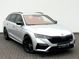 Skoda Octavia Combi RS 2.0 TDI DSG /NAVI/LED/HUD/AHK/ in Silber als Kombi - Fahrzeugfoto 3