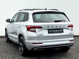 Skoda Karoq Sportline 2.0 TSI DSG 4x4/PANO/LED/ACC/AHK in Silber als SUV/Geländewagen/Pickup - Fahrzeugfoto 7