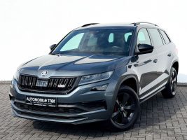 Skoda Kodiaq RS 2.0 TDI DSG 4x4 /PANO/LED/CAM/GARANTIE in Grau als SUV/Geländewagen/Pickup - Fahrzeugfoto 1