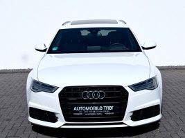 Audi A6 Avant 3.0 TDI quattro S line Competition Plus in Weiß als Kombi - Fahrzeugfoto 2