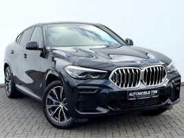 BMW X6 xDrive 40 d M Sport Paket/LED/HUD/AHK/CAM/ in Schwarz als SUV/Geländewagen/Pickup - Fahrzeugfoto 3