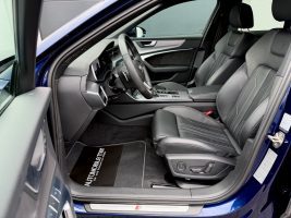 Audi A6 Limo 55 TFSI quattro S line Sport Plus Paket in Blau als Limousine - Fahrzeugfoto 9