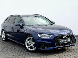 Audi A4 Avant 40 TDI quattro S line /NAVI/LED/1.HAND/ in Blau als Kombi - Fahrzeugfoto 3