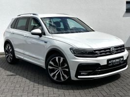 Volkswagen Tiguan R line 2.0 TSI DSG 4Motion /LED/ACC/AHK/ in Weiß als SUV/Geländewagen/Pickup - Fahrzeugfoto 3