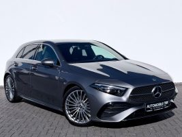 Mercedes-Benz A 220d Amg Line /NAVI/LED/CAM/BURMESTER/1.HAND/ in Grau als Limousine - Fahrzeugfoto 3