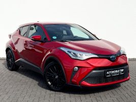 Toyota C-HR Hybrid Black Edition /ACC/CAM/AHK/GARANTIE/ in Rot als SUV/Geländewagen/Pickup - Fahrzeugfoto 3